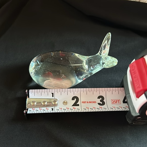 Hand Blown Glass Whale - Picture 4 of 4